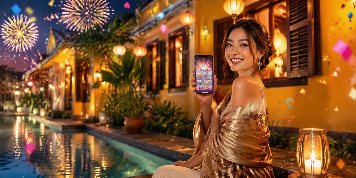 Người dân tham gia xổ số tại Hội An trong lễ hội
